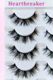 SO PINK BEAUTY Mink Eyelashes 5 Pairs