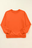 Bonbon Solid Classic Crewneck Pullover Sweatshirt