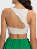 Millennia Cutout Round Neck Active Tank