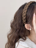 Polyester Braided Wide Headband