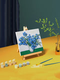 Relief Van Gogh's Irises DIY 3D Oil Painting Kit