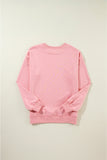 Bonbon Solid Classic Crewneck Pullover Sweatshirt