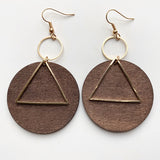 Geometric Drop Earrings