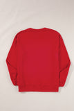 Bonbon Solid Classic Crewneck Pullover Sweatshirt