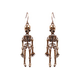 Skeleton Alloy Earrings