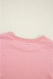 Bonbon Solid Classic Crewneck Pullover Sweatshirt