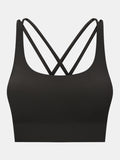 Millennia Crisscross Scoop Neck Active Tank