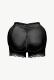 Full Size Lace Trim Shaping Shorts