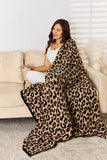 Cuddley Leopard Decorative Throw Blanket