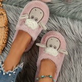 Sheep Round Toe Slippers