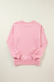 Bonbon Solid Classic Crewneck Pullover Sweatshirt