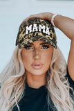 Leopard MAMA Embroidered Leopard Baseball Cap