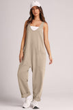 Lovelet Wide Strap Jumpsuit with Pockets