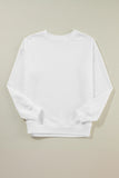 Bonbon Solid Classic Crewneck Pullover Sweatshirt