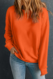 Bonbon Solid Classic Crewneck Pullover Sweatshirt