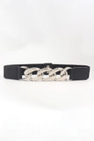 Chain Detail Elastic Belt