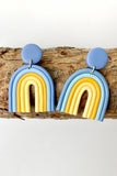 Rainbow Shape Dangle Earrings