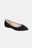 Forever Link Pointy Toe Slip On Flat Loafers