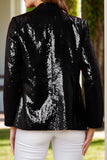 Sequin Nutcracker Long Sleeve Blazer