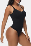 Spaghetti Strap Tummy Control Bodysuit