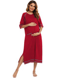 Ladies Loungewear Casual Loose Nightdress