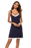 Women's Sexy Casual Comfortable Strap Lace Nightdress