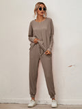 Women's Long-Sleeved Loose Loungewear Pajamas