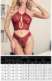 Women’s Geometric Pattern Lingerie Set