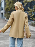 Women's casual long-sleeved small suit jacket