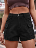 New American Style Sexy Denim Cargo Shorts Hot Pants