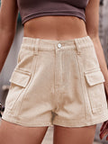 New American Style Sexy Denim Cargo Shorts Hot Pants