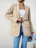 Temperament commuter lapel ladies blazer suit