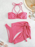 Women’s Leisure Style Sleeveless Bikini Set