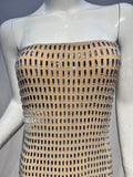 Hot Girl Sparkling Rhinestone Waist Sexy Tube Dress