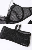 Lace Mesh Sexy Sling Lingerie Set